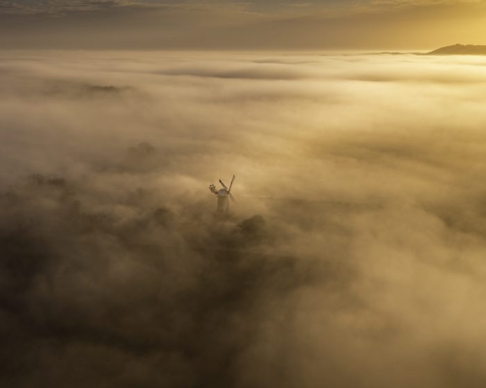 «Ветряная мельница в тумане», Итай Каплан. (Courtesy of Itay KaplanLandscape Photographer of the Year)