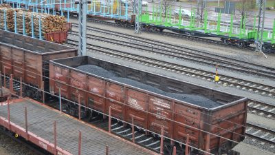 Фото: Вагоны с углём. (Antti Leppänen/commons.wikimedia.org/CC BY-SA 3.0)
