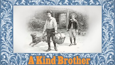 Иллюстрация к книге «Добрый брат» из McGuffey's Second Eclectic Reader, Revised Edition, 1879. (Public Domain)