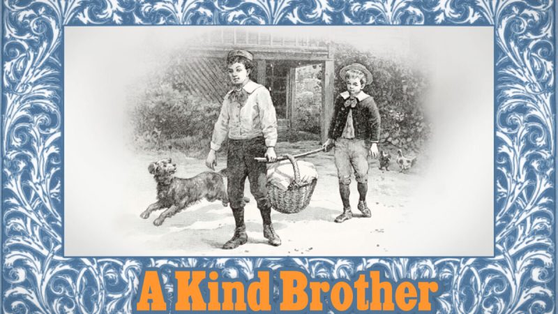 Иллюстрация к книге «Добрый брат» из McGuffey's Second Eclectic Reader, Revised Edition, 1879. (Public Domain)