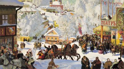 «Масленица», 1919 (Музей-квартира И. Бродского).Фото: commons.wikimedia.org /Creative Commons/Общественное достояние  