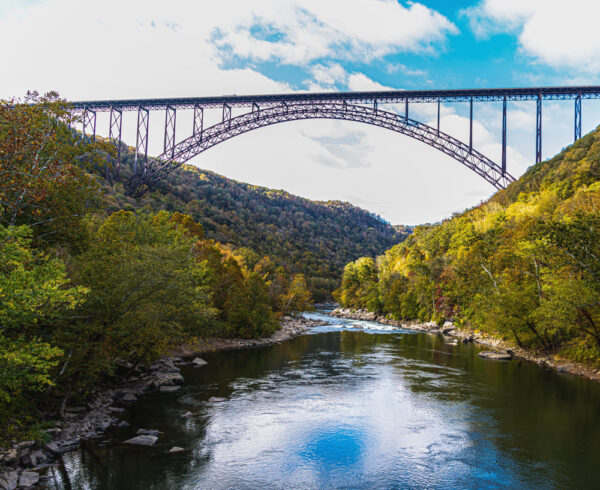 Национальный парк ущелья Нью-Ривер в Западной Вирджинии. (Billy McDonald/Shutterstock)