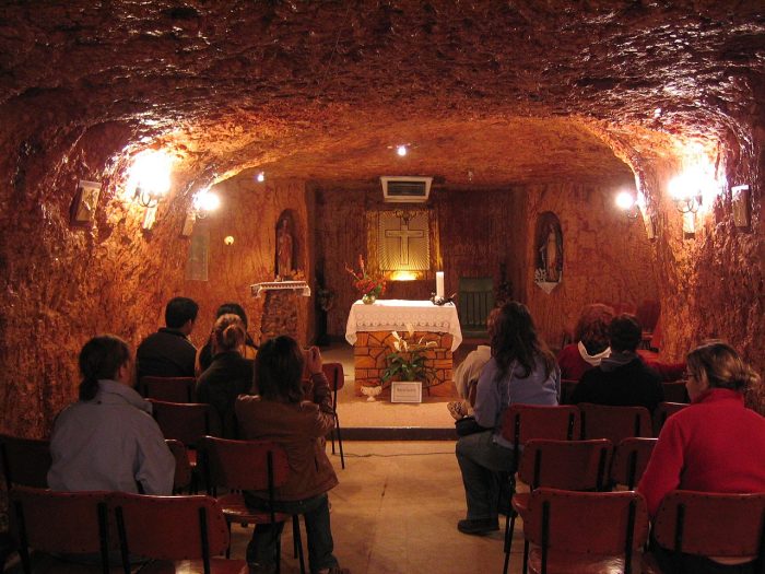 Подземная церковь в Кубер-Педи. (Phil Whitehouse/CC BY 2.0)