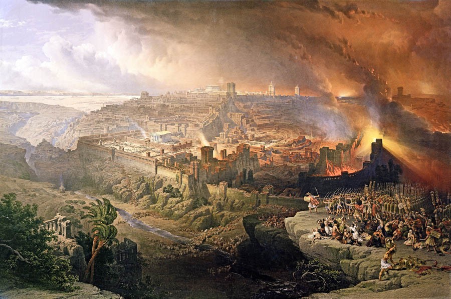Разрушение Второго Храма David Robertst/Public Domain
