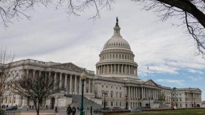 Здание Капитолия США в Вашингтоне, 24 февраля 2023 г. (Madalina Vasiliu/The Epoch Times)
