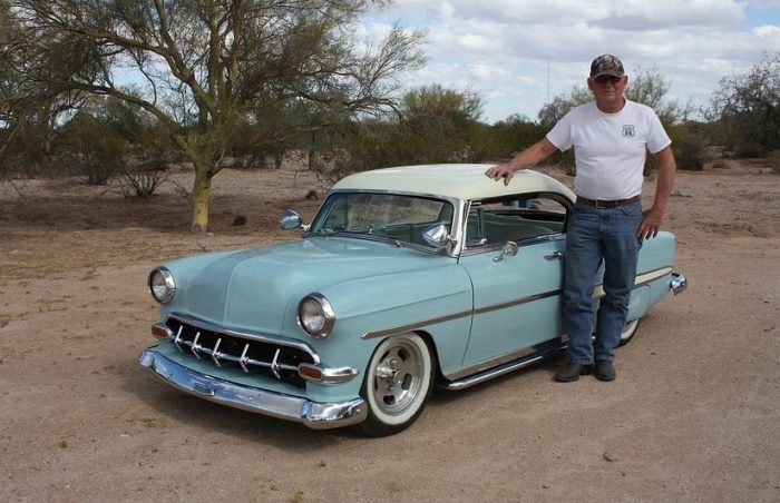 Карликовый автомобиль Адамса «Little Bitty» Chevy Bel Air 1954 г. (Courtesy of Ernie Adams)