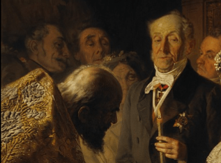 Василий Пукирёв «Неравный брак» (фрагмент). (Фото: ru.wikipedia.org. Общественное достояние)