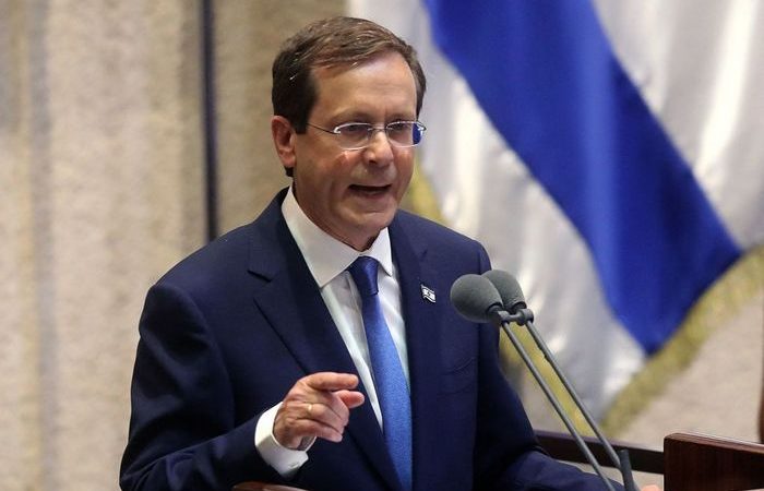 Президент Израиля Ицхак Герцог. (GIL COHEN-MAGEN/AFP via Getty Images)