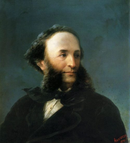 И. Айвазовский, автопортрет. (Public Domain)