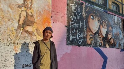 Гонконгский активист Джим Вонг на фото в Лондоне 20 сентября 2020 г. (Lily Zhou/Epoch Times)
