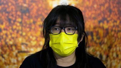 Чоу Хан-тун, заместитель председателя Гонконгского альянса в поддержку патриотических демократических движений Китая, выступает во время пресс-конференции в Гонконге, 5 сентября 2021 года. (Kin Cheung/AP Photo)
