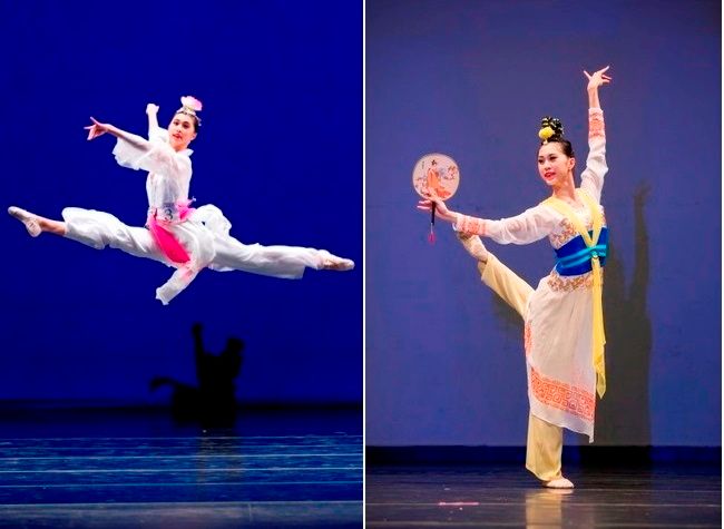 Выступление Тиффани Линь на танцевальном конкурсе. (Фото Shen Yun)
