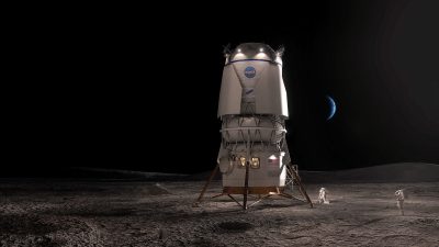 Посадочный модуль Blue Moon. (Фото blueorigin.com)