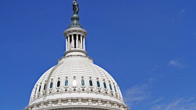 Капитолий США в Вашингтоне, 23 марта 2023 года. (Richard Moore/The Epoch Times)