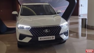 Новая LADA X-CROSS 5 (2023-2024).(Фото: скриншот/youtube.com)