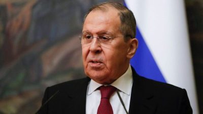 Министр иностранных дел России Сергей Лавров