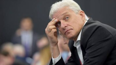 Российский бизнесмен Олег Тиньков. (OLGA MALTSEVA/AFP via Getty Images)