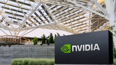 Корпоративная штаб-квартира Nvidia в Санта-Кларе, Калифорния, в мае 2022 года. (CourtesyNvidia / Reuters)