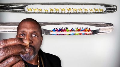 (Courtesy of Paul Ward Photography and Willard Wigan)
