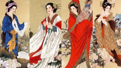Ши-Цзу, Ван Чжаоцзюнь, Ян Юйхуань и Дяо Чан, «четыре великие красавицы» древнего Китая (Image: viaWikimediaCommons)