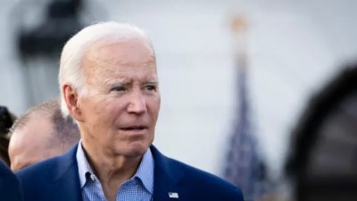 Президент США Джо Байден на пикнике для членов Конгресса на Южной поляне Белого дома в Вашингтоне, 19 июля 2023 года. (MadalinaVasiliu/TheEpochTimes)
