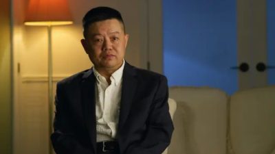 ЧжэнЧжи во время интервью в Торонто, Канада, 31 июля 2023 года. (Yi Ling/TheEpochTimes)
