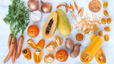 Вводите в рацион оранжевые продукты. Они вкусные и содержат уникальные фитонутриенты. (Daxiao Productions/Shutterstock)