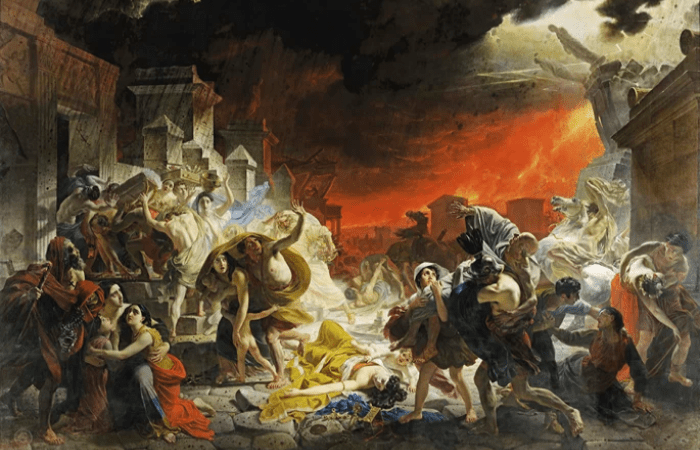 Фрагмент из «Последний день Помпеи», Карл Павлович Брюллов, 1830-1833 гг.