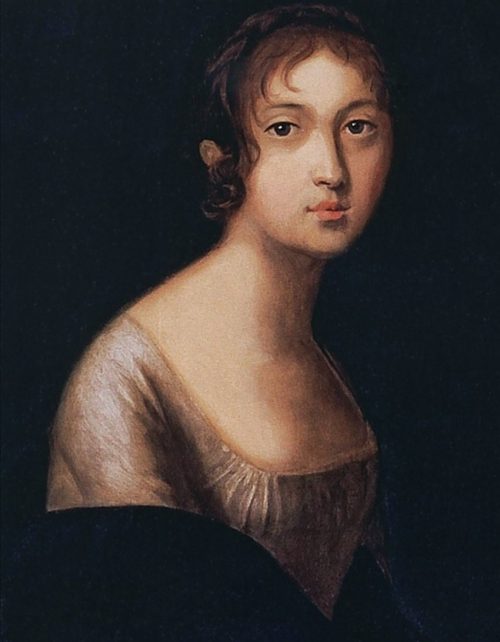 Наталья Ивановна Загряжская (Гончарова, 1785—1848), мать Н. Н. Гончаровой (Пушкиной). 1800-е годы. (Общественное достояние)