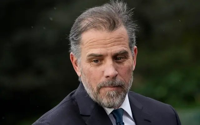 Хантер Байден, сын президента Джо Байдена, посещает мероприятие в Белом доме в Вашингтоне 18 апреля 2022 года. (Drew Angerer/Getty Images)