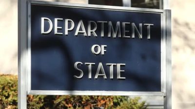 Государственный департамент США в Вашингтоне, 6 января 2020 года. (Mark Wilson/Getty Images)