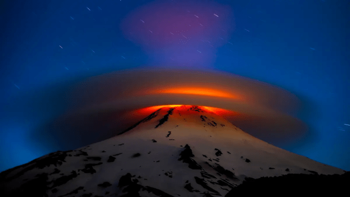 Снимок «Идеальное облако» Франциско Негрони стал победителем конкурса Standard Chartered Weather Photographer of the Year 2023. (Courtesy of Francisco Negroni via Weather Photographer of the Year)
