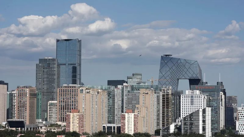 Линия горизонта центрального делового района Пекина в Китае 7 сентября 2018 г. (Jason Lee/Reuters)
