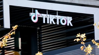 Офис TikTok в Калвер-Сити, Калифорния, 20 декабря 2022 года. (Mario Tama/Getty Images)
