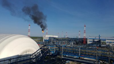 Фото: Чаяндинское месторождение нефти и газа. (RG72/commons.wikimedia.org/CC BY-SA 4.0)
