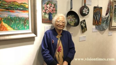 Ван Чен Миньчу (王陳明珠) — 90-летняя бабушка, которая рисует практически на чем угодно, включая использованную кухонную утварь. (Billy Shyu / Nspirement)