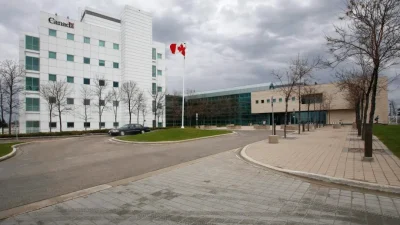 Национальная микробиологическая лаборатория в Виннипеге. (The Canadian Press/John Woods)
