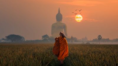Пань Ляо Куан, выдающийся монах династии Тан, прожил духовную жизнь, отмеченную таинственными чудесами. (SantiPhotoSS через Shutterstock)