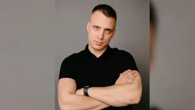 Недатированное изображение Дмитрия Хорошева, гражданина России, который, как говорят, является создателем сайта-вымогателя Lockbit. (National Crime Agency)