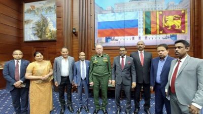 Фото: Встреча представителей России и Шри-Ланки. (Официальный сайт МИД Шри-Ланки) 
