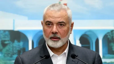 Глава политбюро группировки ХАМАС Исмаил Хания. (alhadath.net)