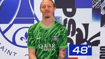 Игрок ПСЖ Матвей Сафонов. (скриншот/psg.fr)