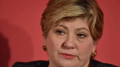 Недатированное изображение теневого генерального прокурора лейбористской партии Эмили Торнберри. (Jacob King/PA)