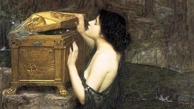 Пандора открывает запретный ящик. (Public Domain)