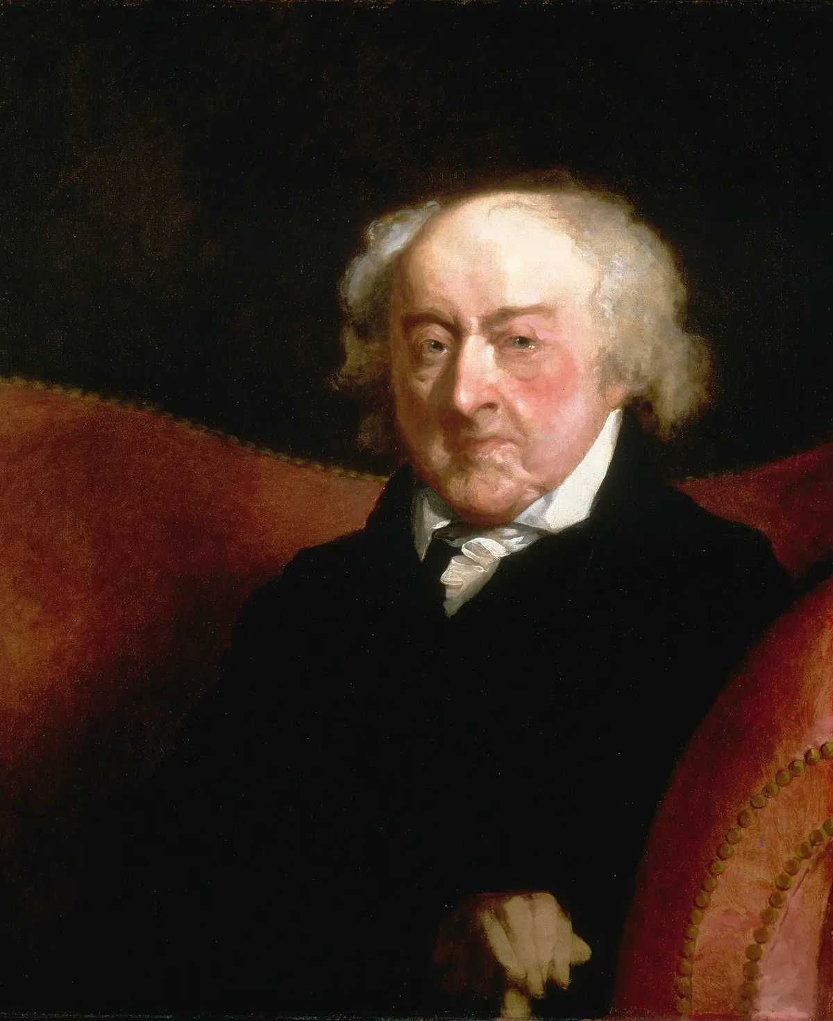 «Джон Адамс», 1826 год, Гилберт Стюарт. Масло на холсте; 30 дюймов на 25 дюймов. Смитсоновский музей американского искусства, Вашингтон, округ Колумбия (Public Domain)