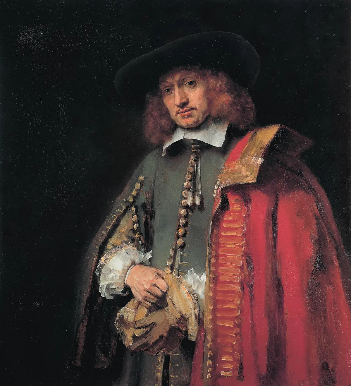 «Портрет Яна VI», 1654, Рембрандт. Масло на холсте; 44 дюйма на 40,1 дюйма. Коллекция Сикса, Амстердам. (Public Domain)