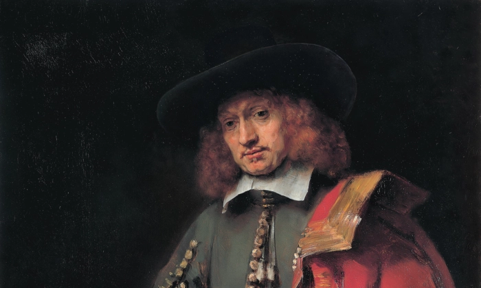 Деталь портрета Яна Сикса, 1654 г., работы Рембрандта. Коллекция Сикса, Амстердам. (Public Domain)