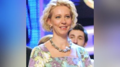Фото: Телеведущая Татьяна Лазарева. (premier.gov.ru/ru.wikipedia.org/CC BY 4.0) 
