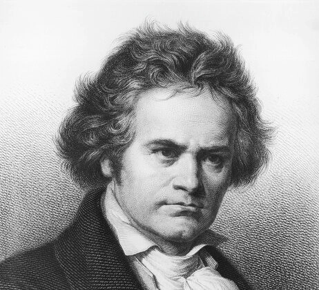 Людвиг ван Бетховен. Гравюра Й. Линднера по рисунку К. Егера. (Hulton Archive/Getty Images)