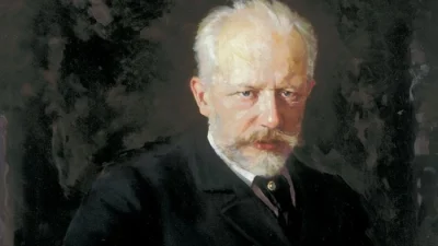 П. И. Чайковский в 1893 году, художник Николай Кузнецов. (Public Domain)